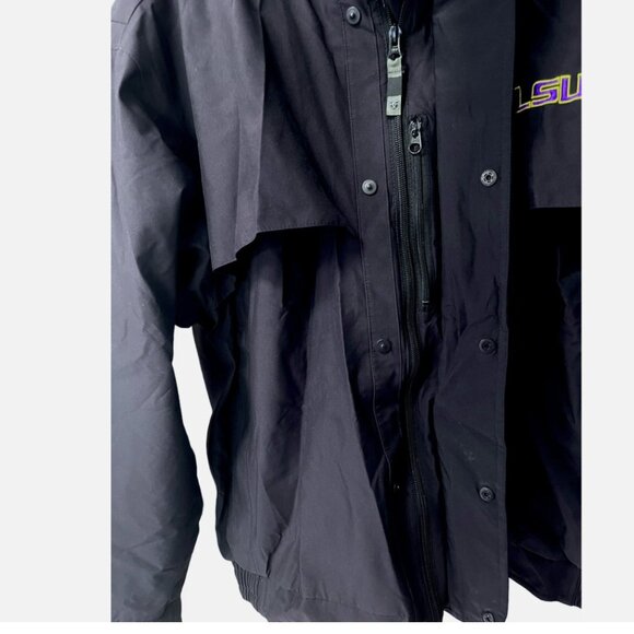 LSU Tigers Nike Storm Fit Embroidered Full Zip Black Jacket Women's size L - Picture 5 of 8